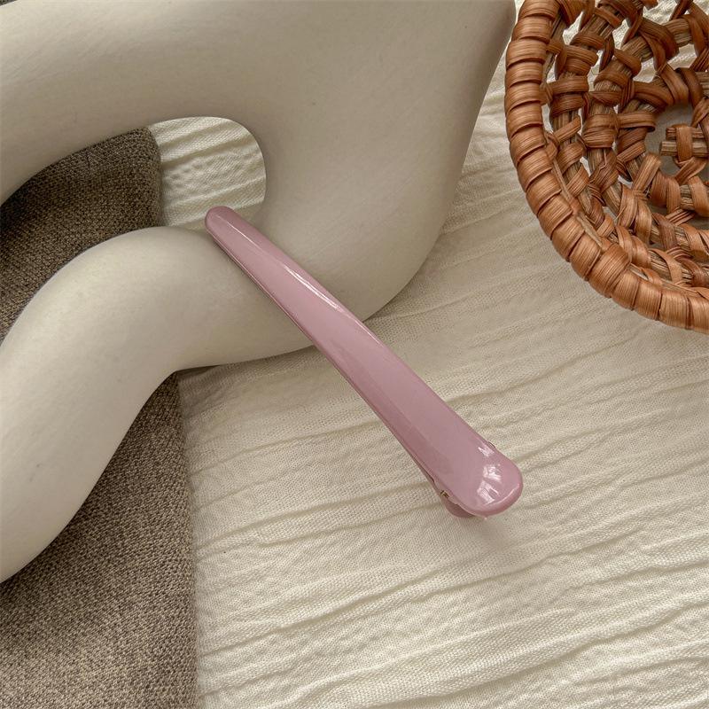 5 шт. однотонных зажимов-утиных клювов для женщин и девочек, милые красочные заколки для фиксации волос, заколки для челки, головные уборы, аксессуары для волос