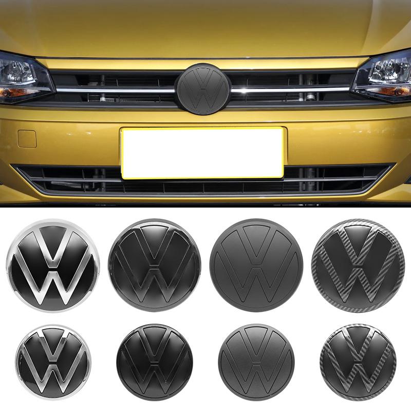 Для VOLKSWAGEN VW 2 шт. ABS 139 мм 110 мм VW Polo Автомобиль Передний Логотип Решетка Значок Значок на Багажник Для Volkswagen Polo 6 2019-2024 Автомобиль Замена