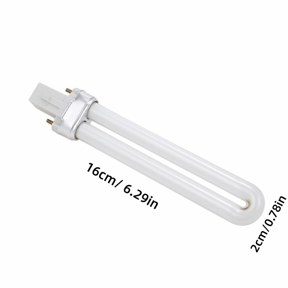 4PCS Double Light Source UV LED Lamp Tube 365nm Wavelength Gel Curing Light Tube UV Gel Curing