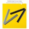 Aluminum Alloy Folding Ruler 30cm Metal Ruler High Quality Stationery Ruler  Students