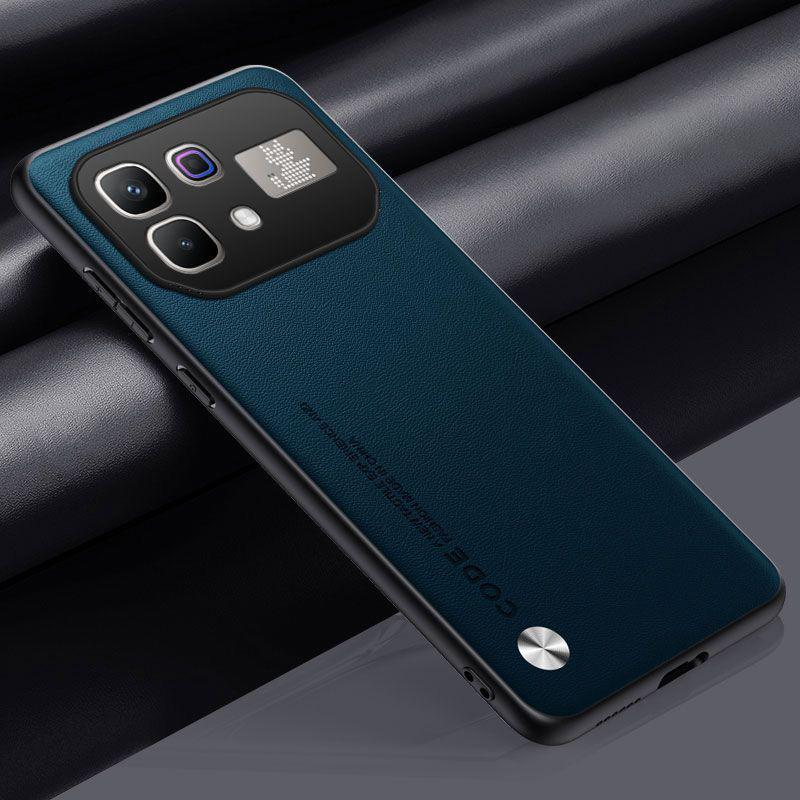 Чехол из ПУ кожи для Infinix Note 60 Pro 5G Задняя крышка Силиконовая Полная защита камеры Чехол для телефона для Infinix Note60 5G Coque