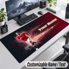 Custom Name Text Mouse Pad Cristiano Ronaldo Personalized Desk Pad For Work And Gaming