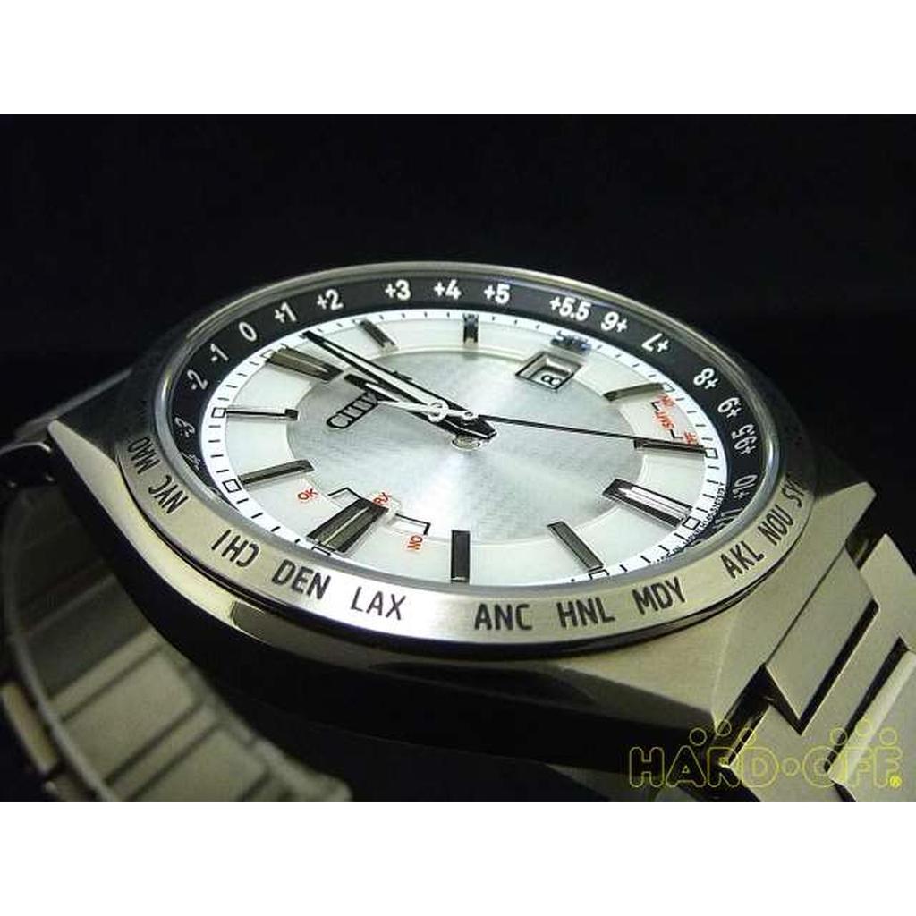Used CITIZEN H415-3122601 ATTESA Radio-controlled Solar