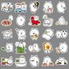 50Pcs Kawaii Self Deprecating Bear Graffiti Stickers Cartoon Cute Creative Decoration Phone Cases Water Cups Notebook Stickers