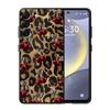 Чехол для телефона Funda для Xiaomi Mi 14 10T 13 Lite 15 Pro 11T 12T Pro 12X 12 11 Леопардовая Вишня