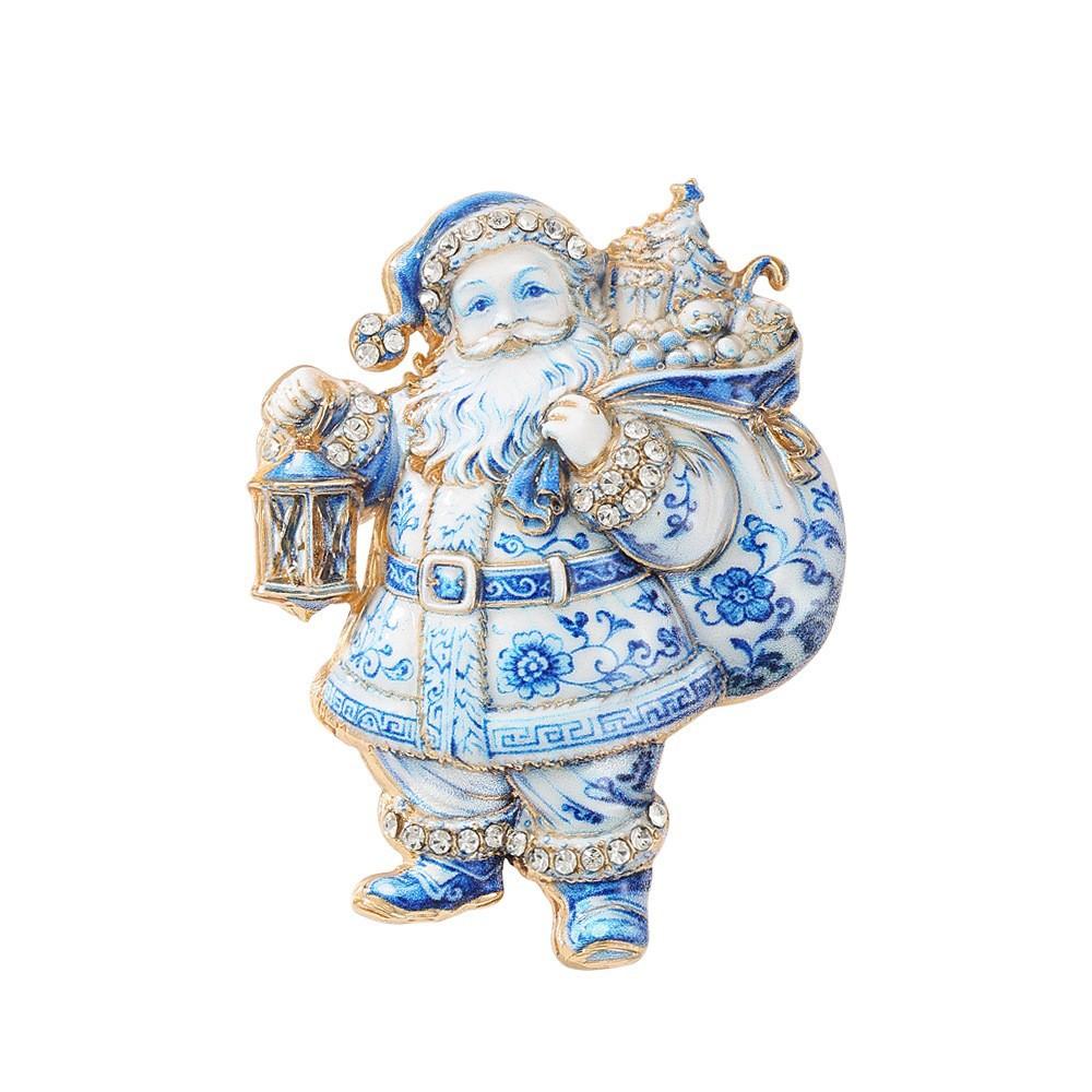 Christmas Series Brooch Snowman Christmas Tree Cat Garland Brooch Holiday Clothing Coat Accessories Women