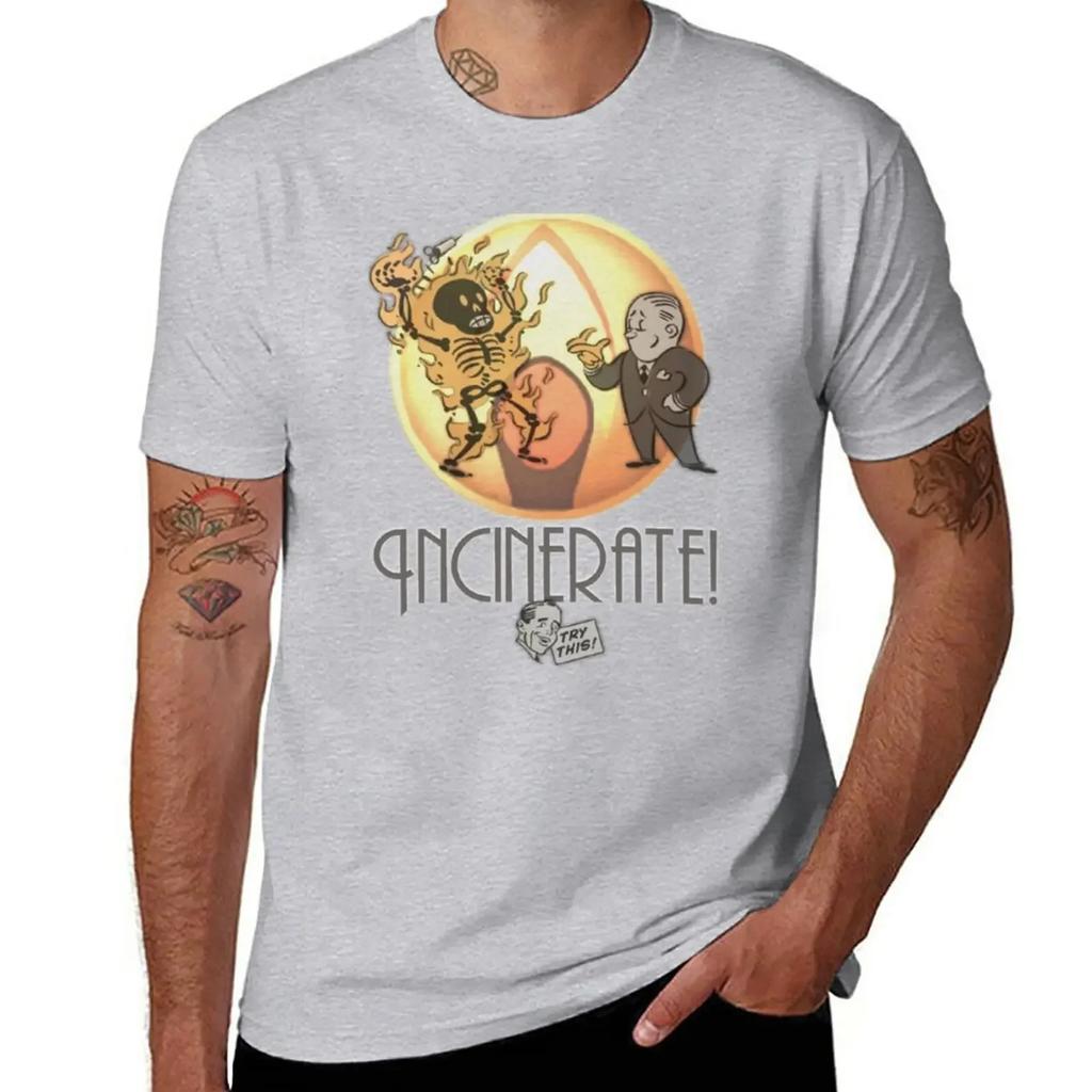 Incinerate! T-Shirt blacks cute clothes mens vintage t shirts