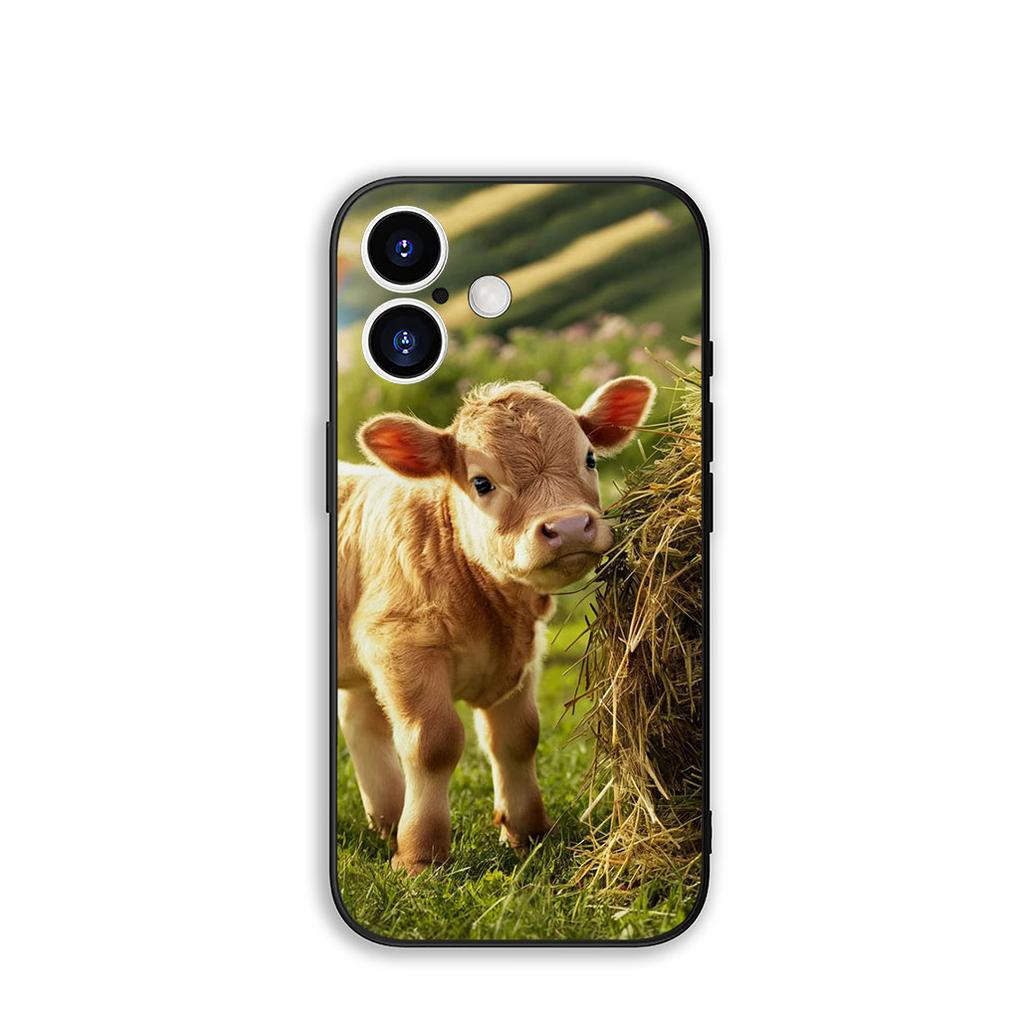 Funda Coque Cover for OPPO A80 A60 A40 A38 A79 A16 A17 A58 A78 A94 A95 A57 A15 A74 A53 A96 A98 Phone Case Cow Print Wallpaper