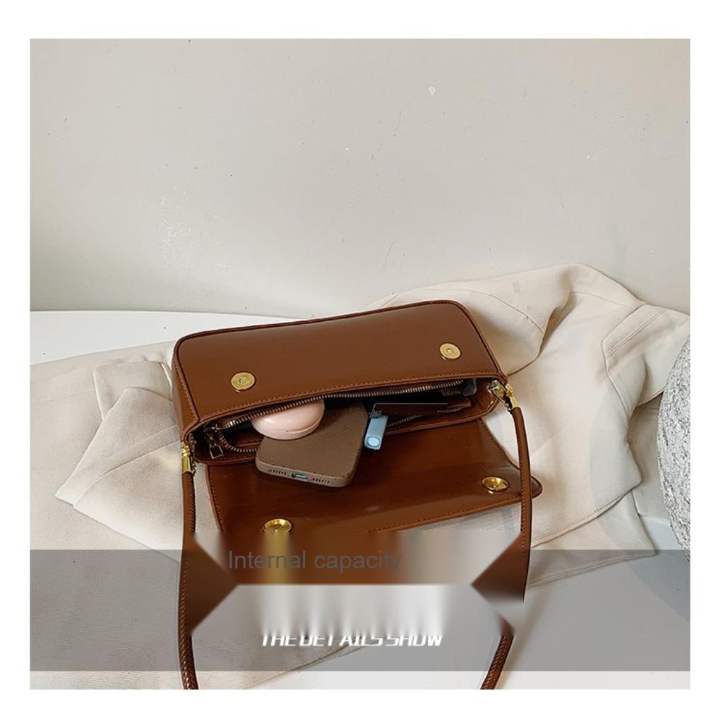 Xeie Thuk Shoulder Crossbody Bag Women PU Minimalist Daily Commute