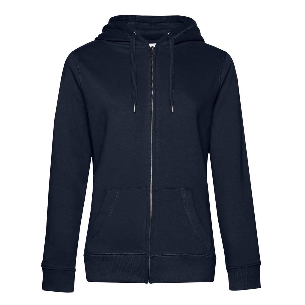 B&C Womens/Ladies Queen Zipped Hoodie