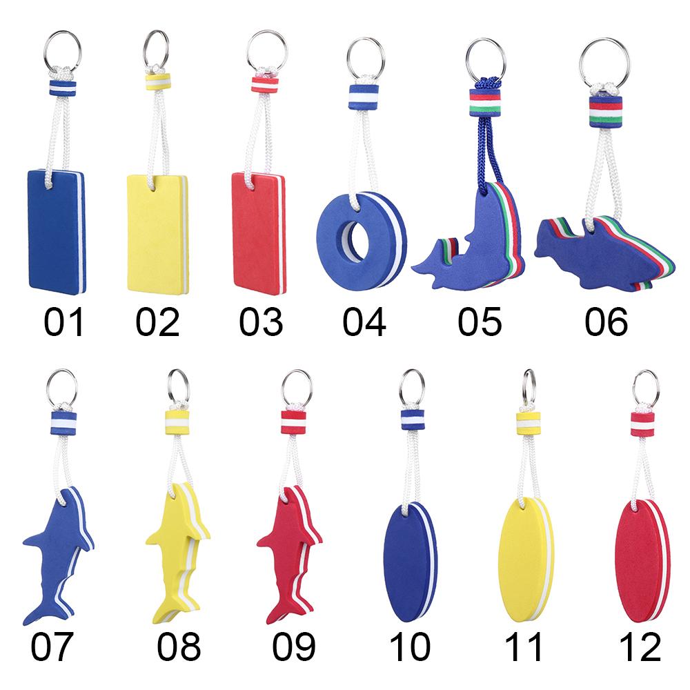 Accessories Boating Sea Water Floating Keychain Pool Parts Key Pendant Sailing Fishing Keyring