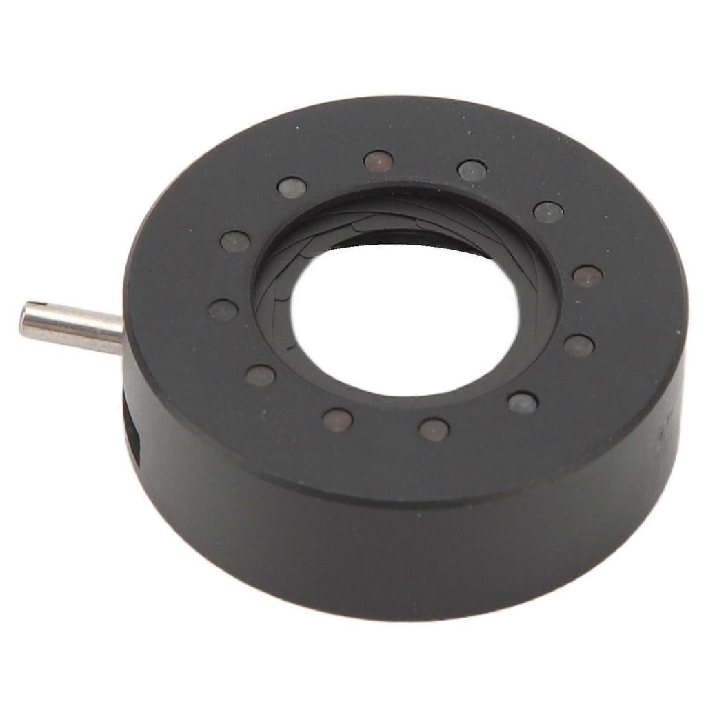 Aperture Diaphragm Manual Adjustable Aluminum 0.5?15mm 12 Blades Iris Diaphragm for Camera Microscopy