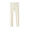 Lace Warm Long Tops Pants Set with Chest Pad Slimming Underwear Women Thermal Underwear  Underwear