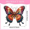 Metal Butterfly Art Butterfly Sculpture Outdoor Fence Decoration