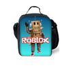 Рюкзак Roblox большой вместимости с плавными двойными молниями для школы и путешествий