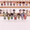 7 шт. Мини-акриловая фигурка BTS, 3,5 см, Милые мультяшные фигурки Bangtan Boys, Декор для стола для фанатов Kpop ARMY