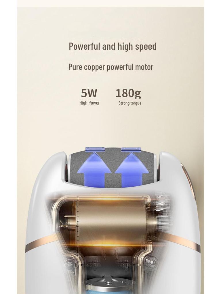 2024 Электрический станок для шлифовки ног: USB-перезаряжаемый педикюрный прибор для легкого пилинга и удаления мозолей