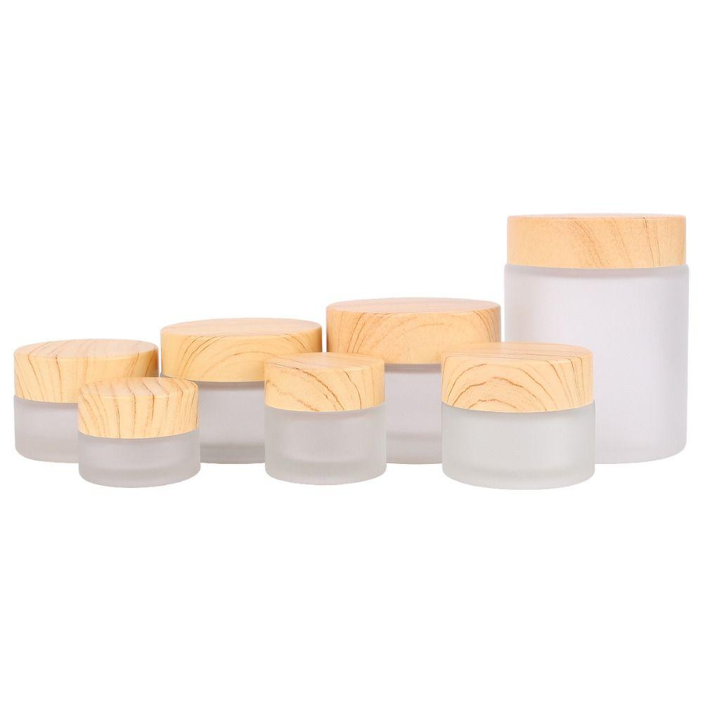 Pots Glass Cream Box Cosmetic Container Face Cream Bottles Lotion Vials Cosmetic Jars Makeup Jar