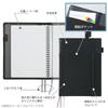 KOKUYO Note Note Cover Systemic Ring Note Compatible B5 Leather Style Gray 40 Sheets No-V683B-M