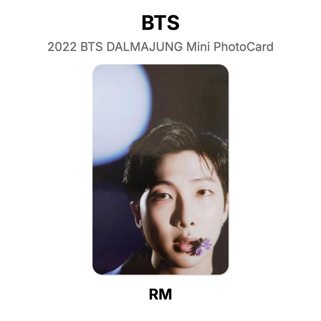 BTS 2022 BTS DALMAJUNG Мини-фотокарточка Официальная фотокарточка