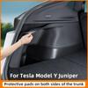 Для Tesla Model Y Juniper 2026 Боковая накладка на задний багажник от пинков Полный комплект защитных накладок на кузов Автомобильная накладка от грязи Аксессуар