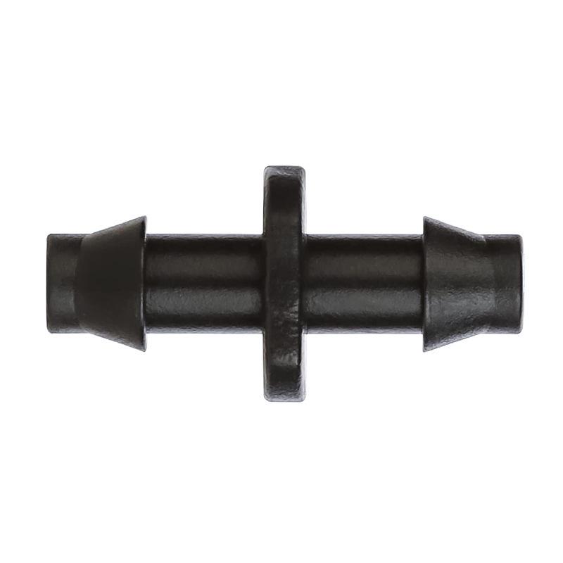 4/7 PVC Cross Barbed Tee Micro-Spray Irrigation Connector for Garden Drip Systems