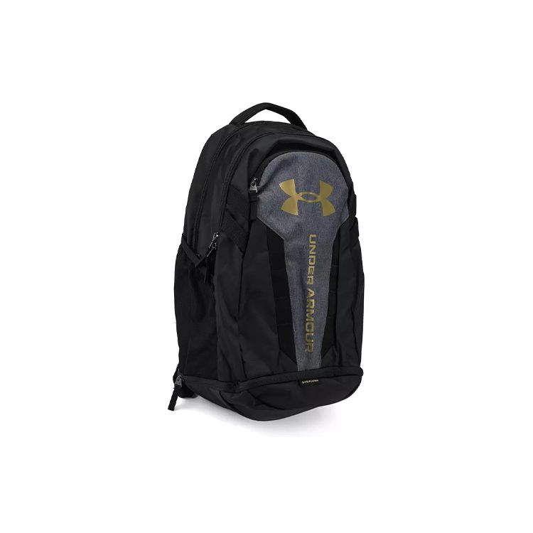 Under Armour Logo Polyester Backpack Unisex Backpacks Black 1361176-004