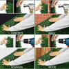 2Pcs UV Protection Artificial Plant Wall Panel DIY Artificial Grass Backdrop Wall  Living Room