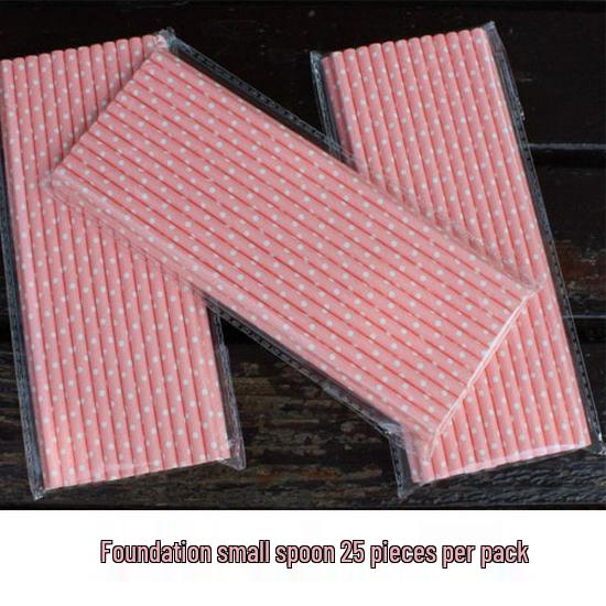 Individually Wrapped Biodegradable Striped Paper Straws