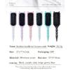 WANMEI Salon Styling Curly Hair Styling Brush Curl Hair Brush for Combing and Shaping  Curls Reduce Pulling Tools