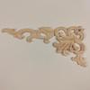 4pcs Wooden Carved Corner Onlay Applique Furniture Mouldings Decal Home Decor Art DIY Ornament Room Decoration