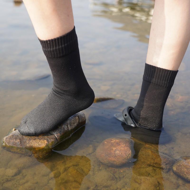 Waterproof Hiking Socks Trekking Climbing Skiing Cycling River Crossing Quick Dry Anti-Slip Warm Breathable Mid-Calf Sport