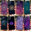 Mandala Chakra Yoga Phone Case For iPhone 12 13 Mini 11 Pro XS Max 6 7 8 Plus SE 2020 X XR Silicone Cover
