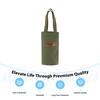 Canvas Cup Holder Bag Portable Tote For Thermos Flask Water Bottle Umbrella Universal Outdoor Accessory