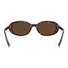Tiffany & Co. Brand Logo Design Acetate And Metal Oval Sunglasses Unisex sunglasses Tortoiseshell 0TF4242D-80153G