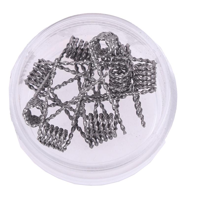 10 шт. A1 витые плавленые катушки Hive Clapton, готовые обмотки проводов, катушка Rda