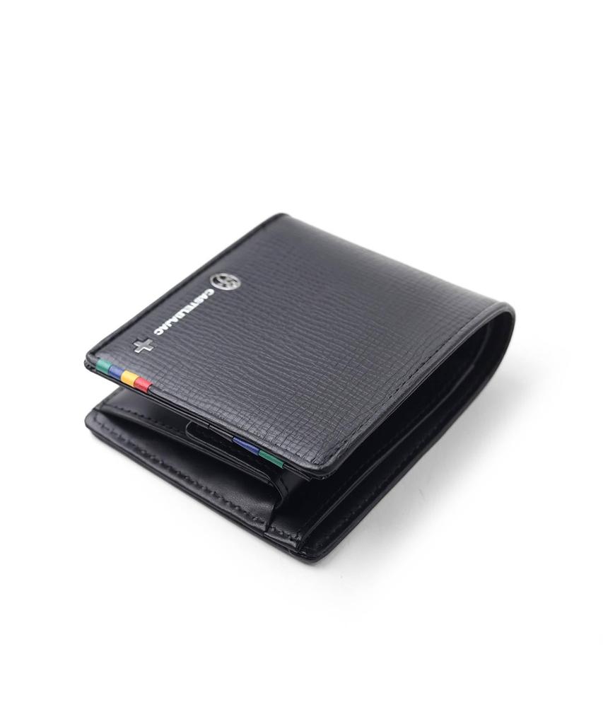 Двойной кошелек-пресс-аксессуар черный [Castelbajac] мужской