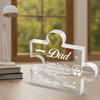 Папа Акриловая памятная табличка-пазл – Подарок от дочери/сына. На День отца, День благодарения, день рождения.