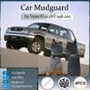 Автомобильные брызговики для Toyota HiLux 4WD 1998, 1999, 2000, 2001, 2002, 2003, 2004, 2005, пылезащитные грязевые крылья, брызговик, авто