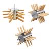 Chicken Feather Plucker Machine Semi Automatic Poultry Plucker Stable Labor Saving for Poultry Chicken Guinea Fowl Turkey Pigeon