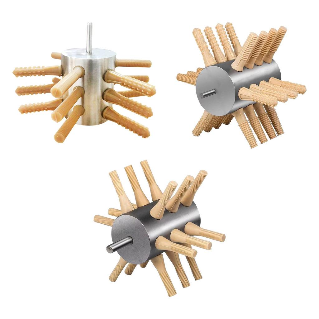 Chicken Feather Plucker Machine Semi Automatic Poultry Plucker Stable Labor Saving for Poultry Chicken Guinea Fowl Turkey Pigeon