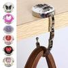 Metal Diamond Table Hanger Table Clasp Desk Hooks Bag Holder Folding Purse Hook Handbag Hanger