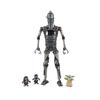 Hasbro Star Wars Black Series Star The Mandalorian Collectible 15cm Action Figure G0074 Authentic IG-12 & Grogu, Wars 2-Pack