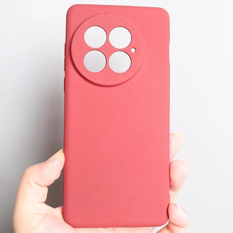 Для Oneplus 13 чехол ультратонкий матовый песчаный мягкий чехол для One Plus 13 12 11 Nord 4 5G 1+13 защитный силиконовый бампер TPU