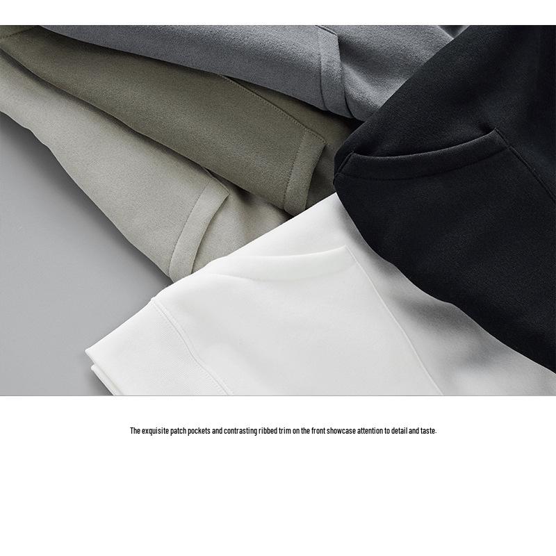 ESSENTIALSZONEFOG Уличная унисекс свободная толстовка с капюшоном