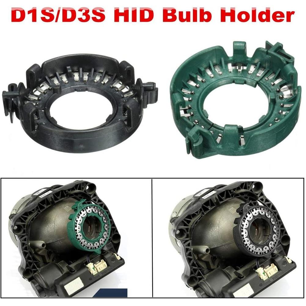 2 шт. Адаптер-держатель лампы ксеноновой HID D1S D3S, зажимное кольцо-фиксатор 63117162087 для BMW 1 3 5 7 Серии X5 X6