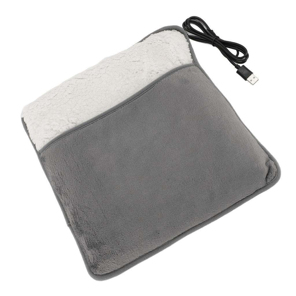 Электрическая грелка для ног с постоянной температурой, USB-разъем, моющаяся, портативная грелка для ног для дома и путешествий