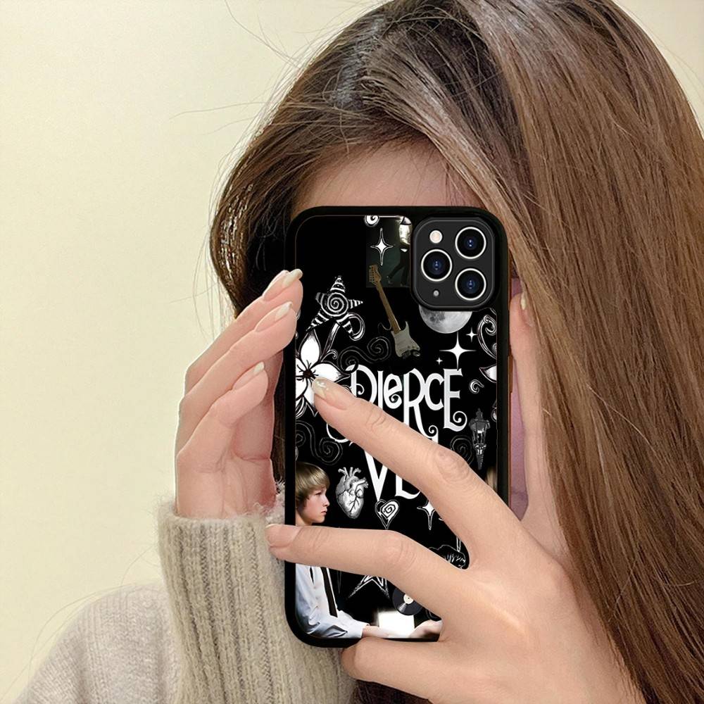 Чехол для телефона P-Pierce The Veil Band для iPhone 17 16 15 14 13 Plus 12 11 Pro Max, чехлы из ПК+ТПУ, задняя крышка