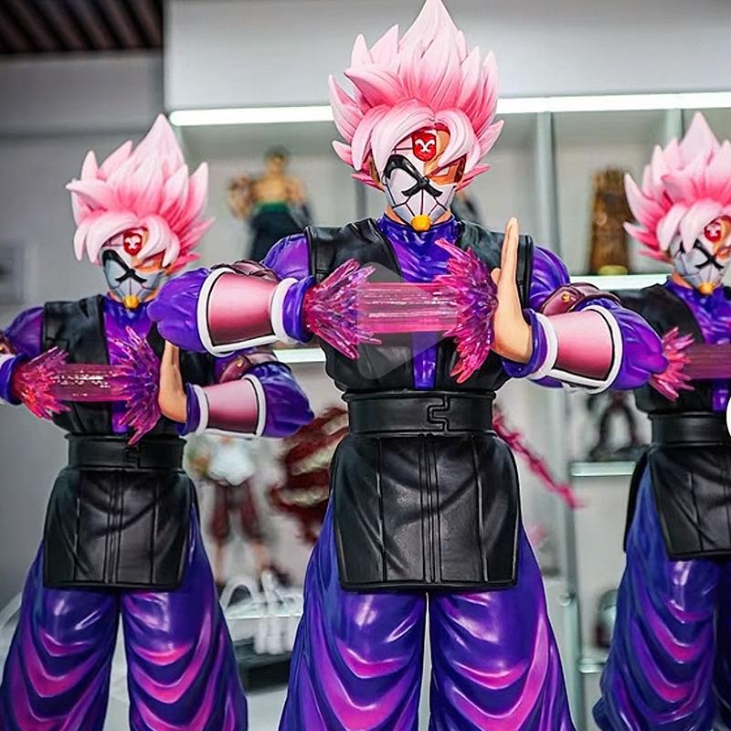 Новая фигурка Dragon Ball Z 30 см / 11,81 дюйма Замасу Черный Гоку Супер Сайян ПВХ Фигурки Действия GK Статуя Коллекционная Модель Игрушки Подарки