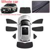 Auto Black Window Privacy Sunshade For Volkswagen TAOS -Present Anti-UV Heat ulation Protect Cover Interior Accessory